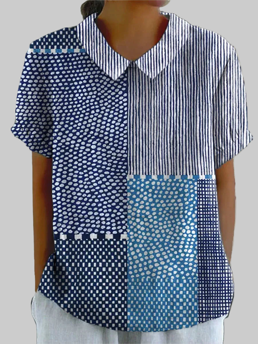 Ella | Camisa Patchwork