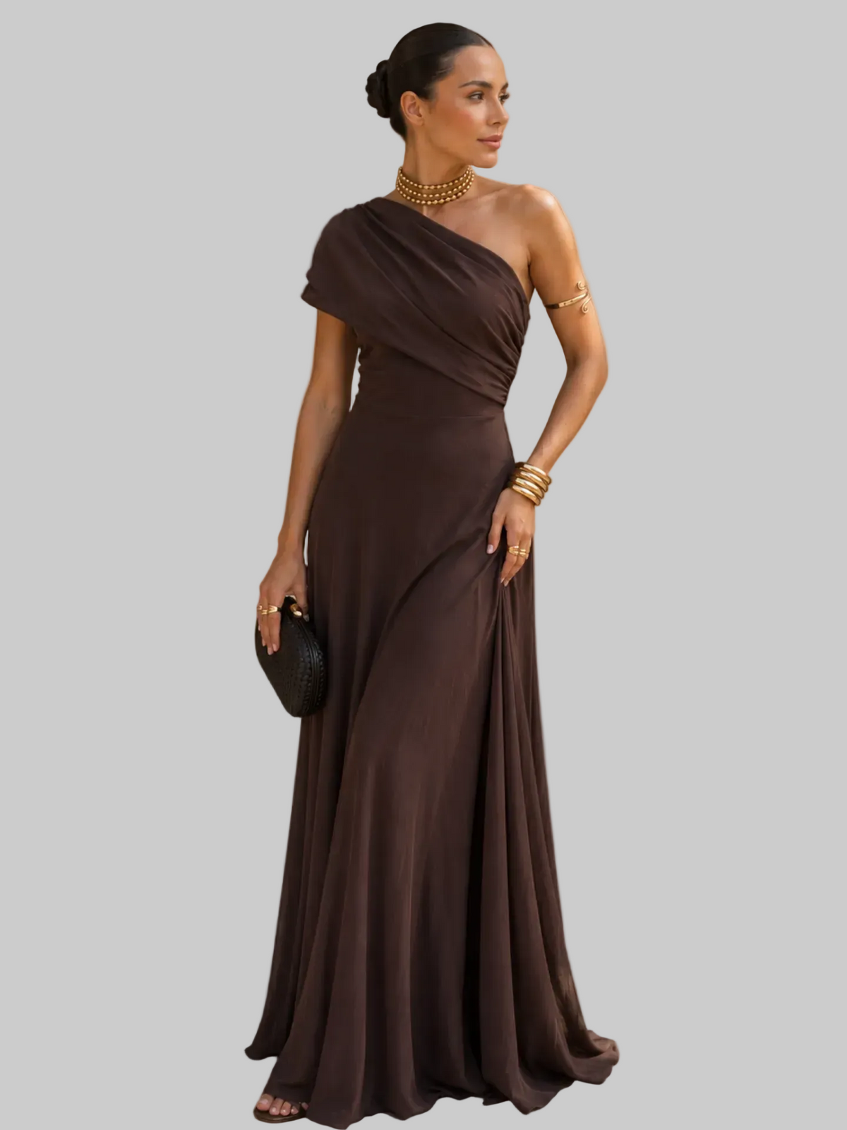 Vestido Toledo en color marrón