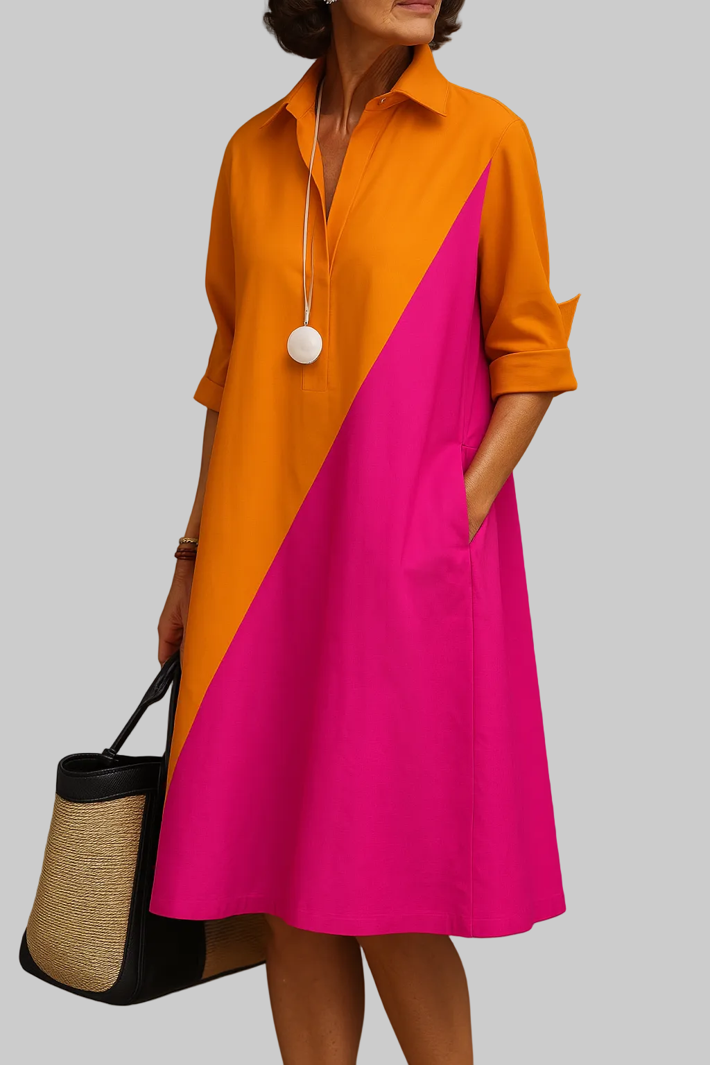 Sabrina | Vestido Midi Cómodo