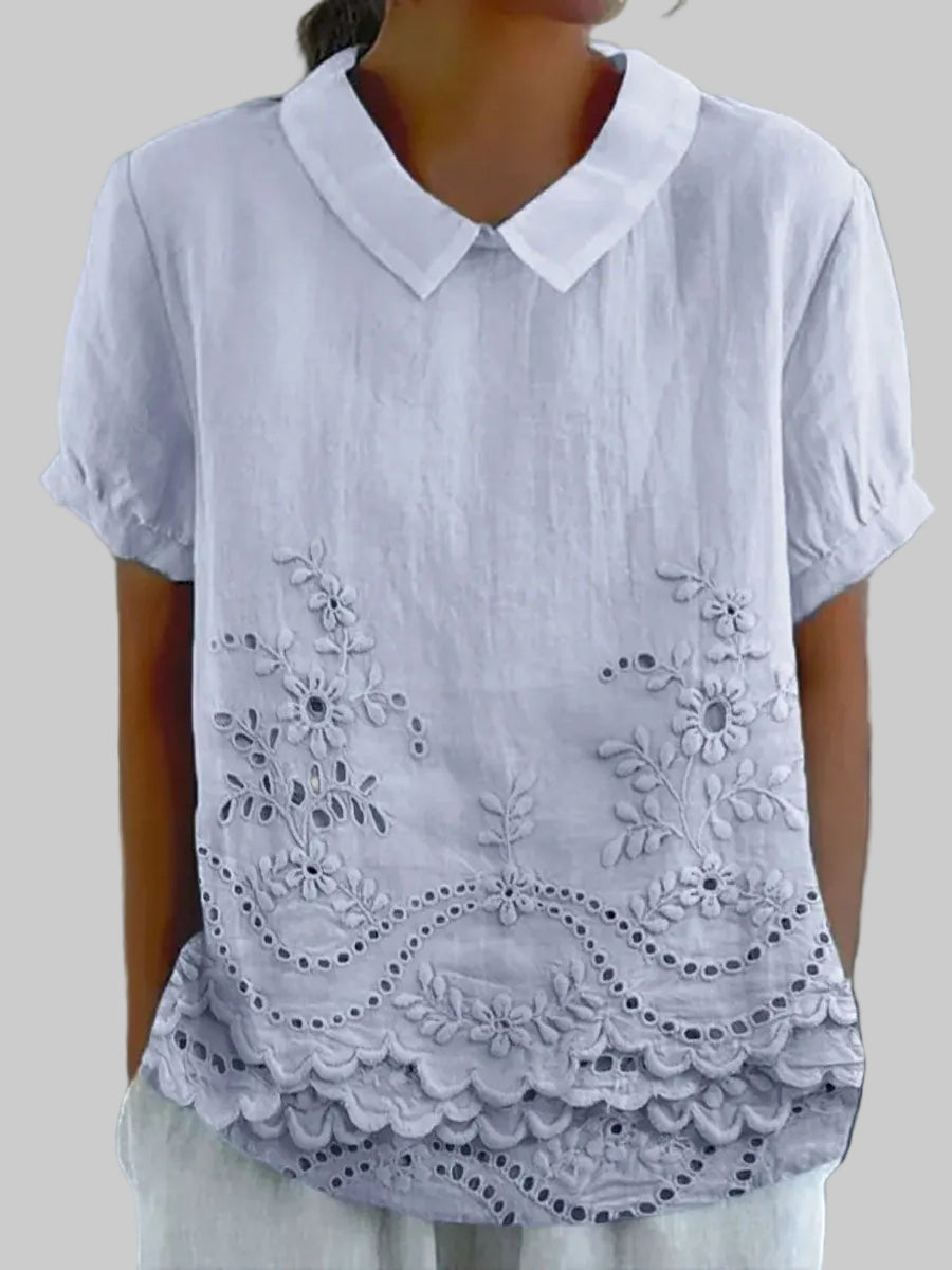 Lily | Camisa Bordada