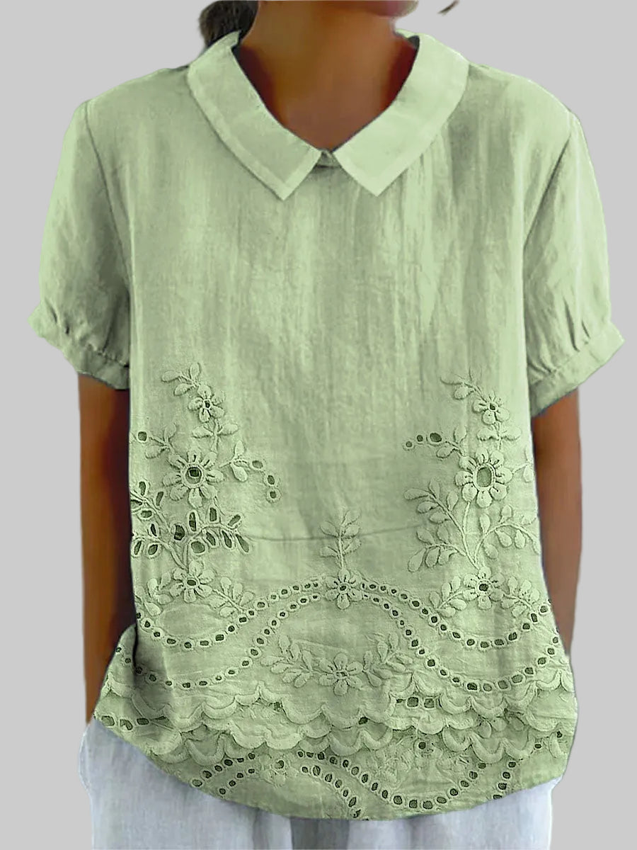 Lily | Camisa Bordada
