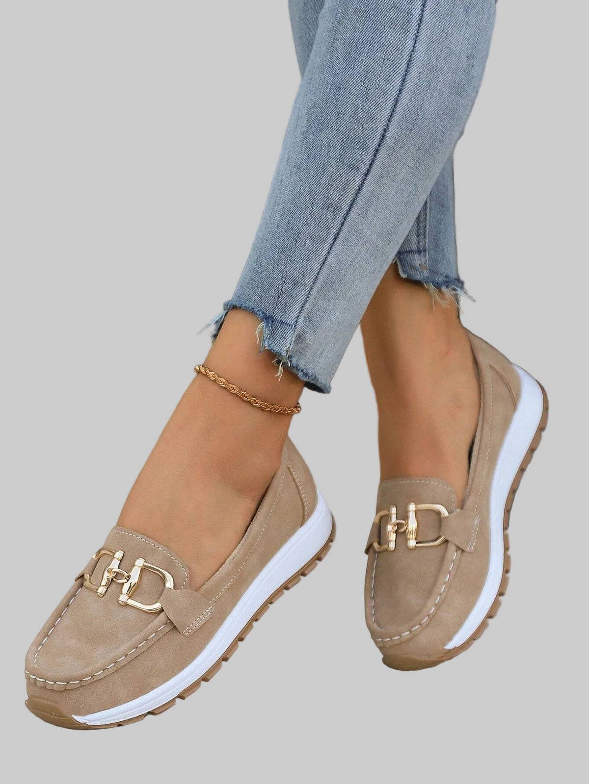 Elly - Mocasines elegantes con hebilla