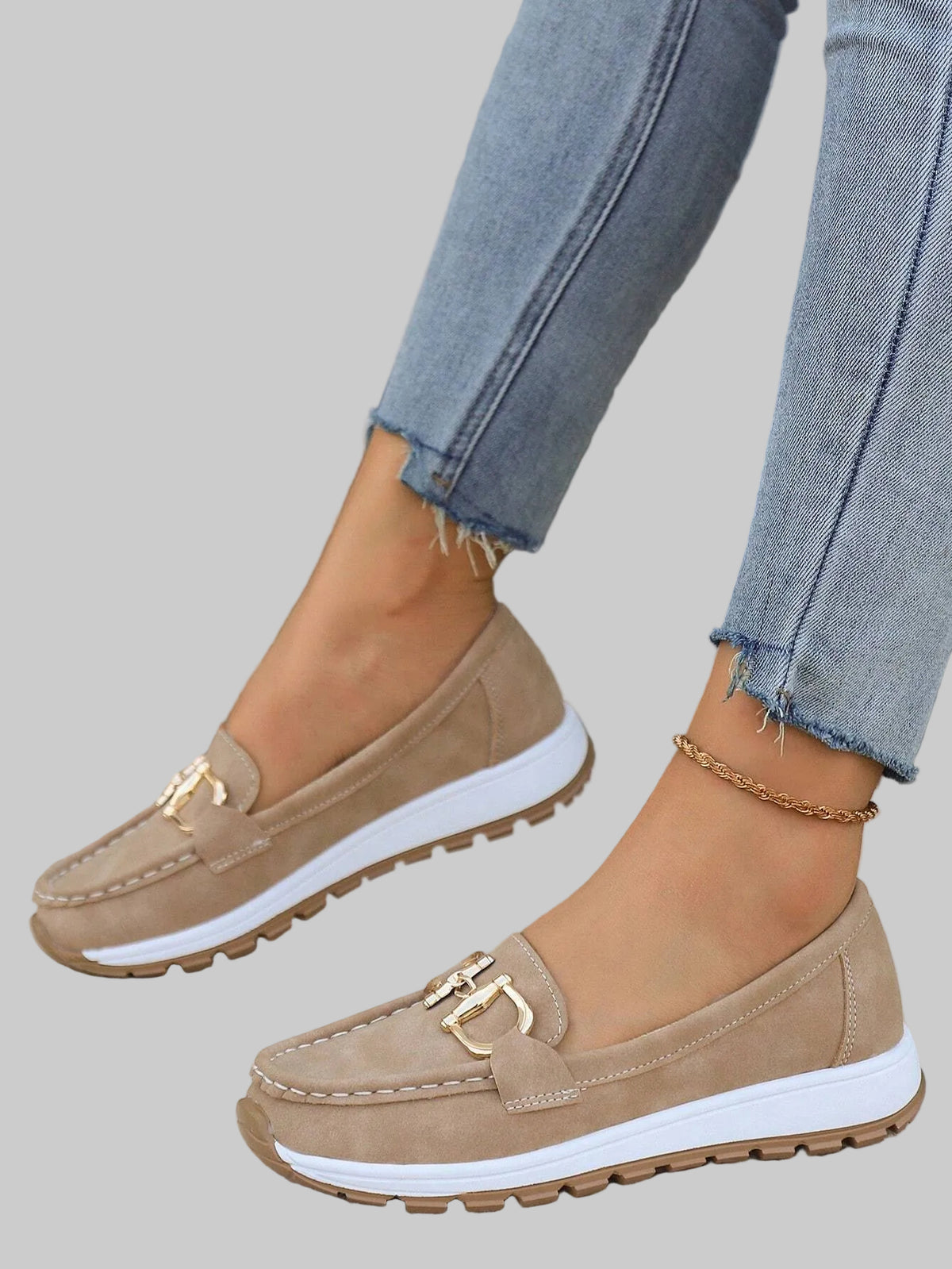 Elly - Mocasines elegantes con hebilla
