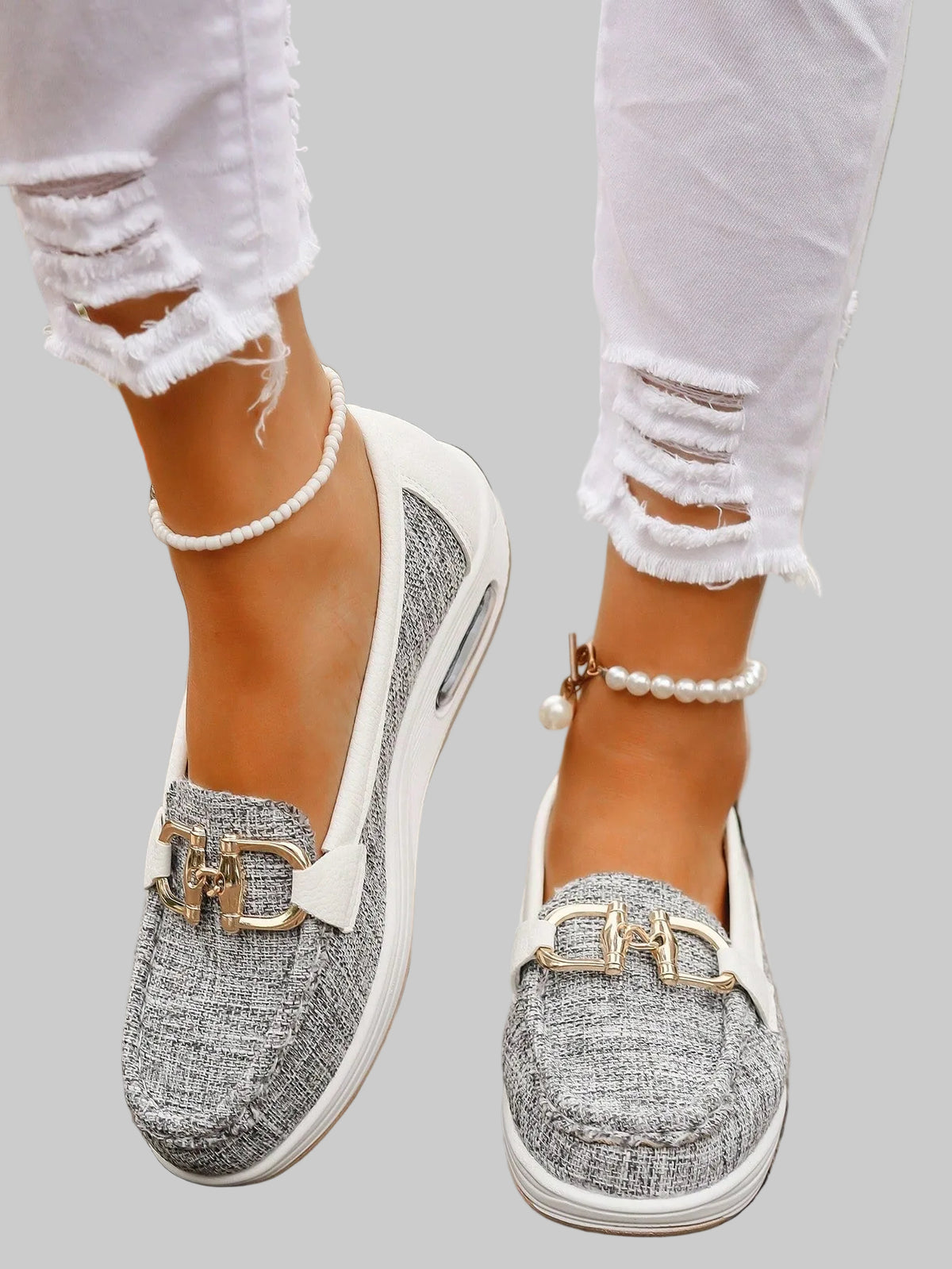 Elly - Mocasines elegantes con hebilla