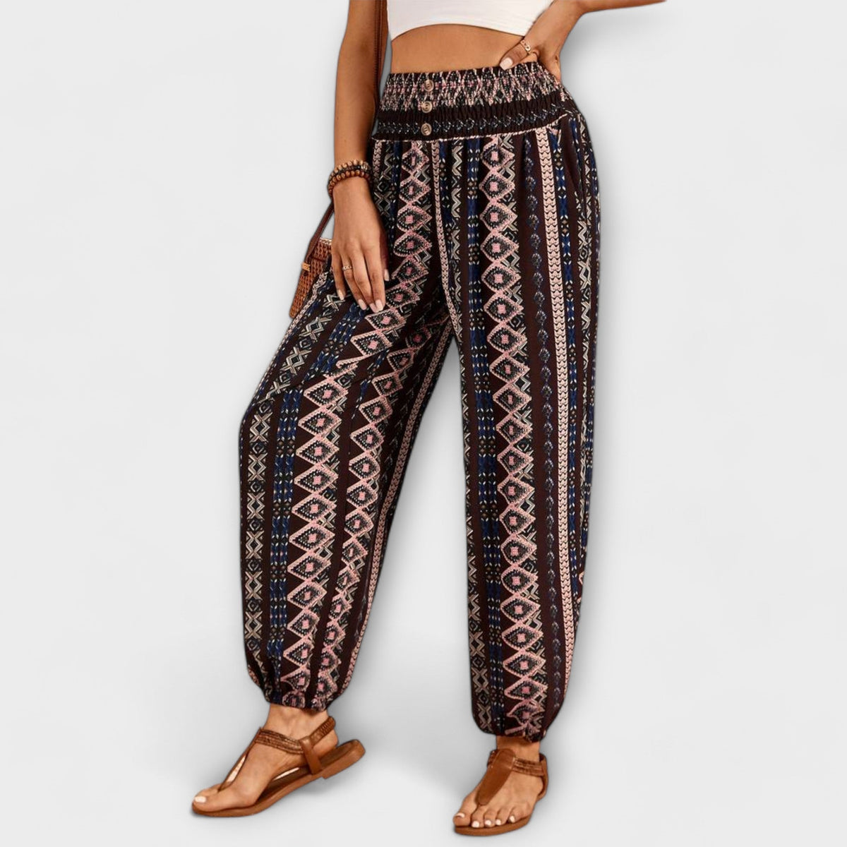 Leonor | Pantalones Harem Bohemios