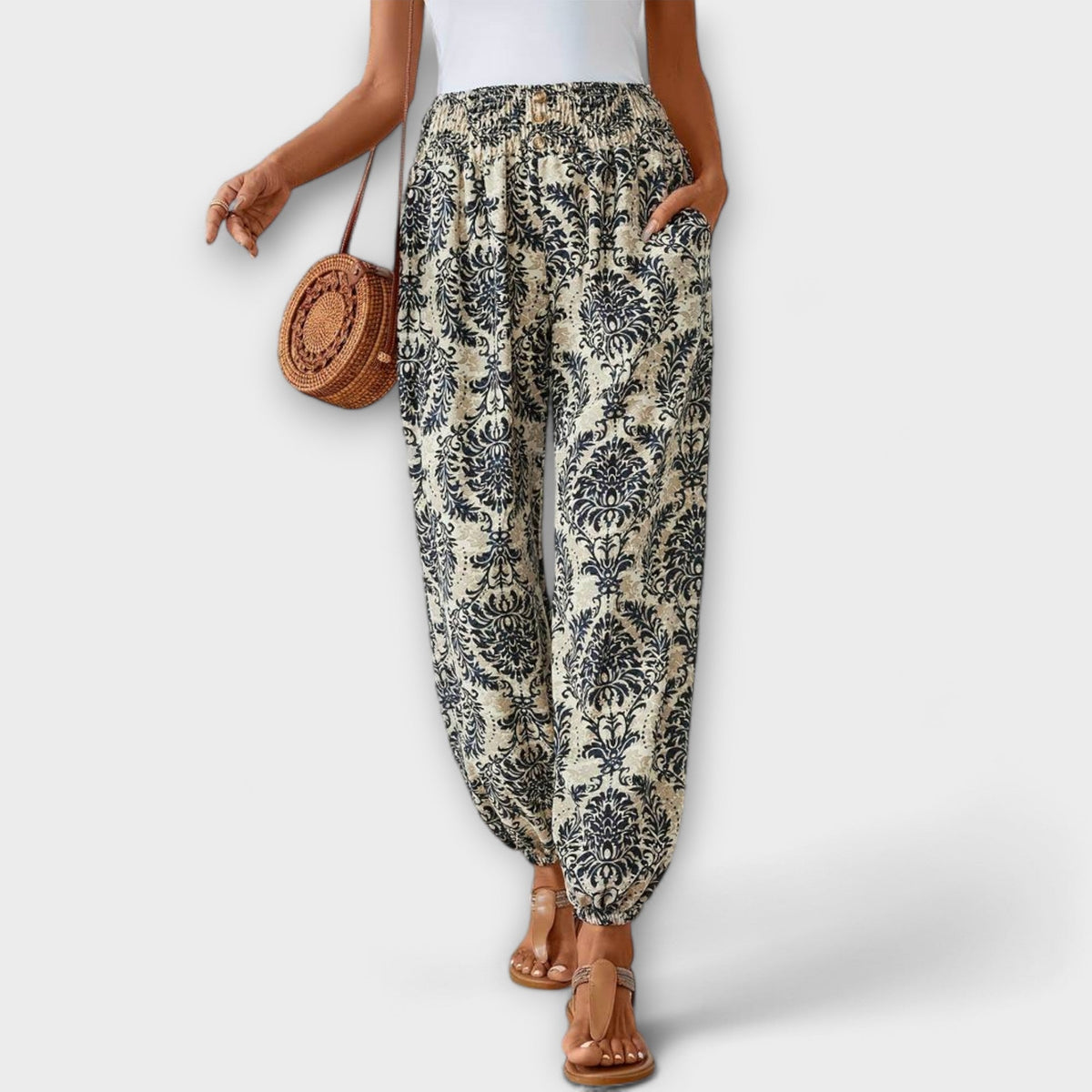 Leonor | Pantalones Harem Bohemios