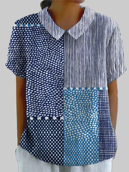 Ella | Camisa Patchwork