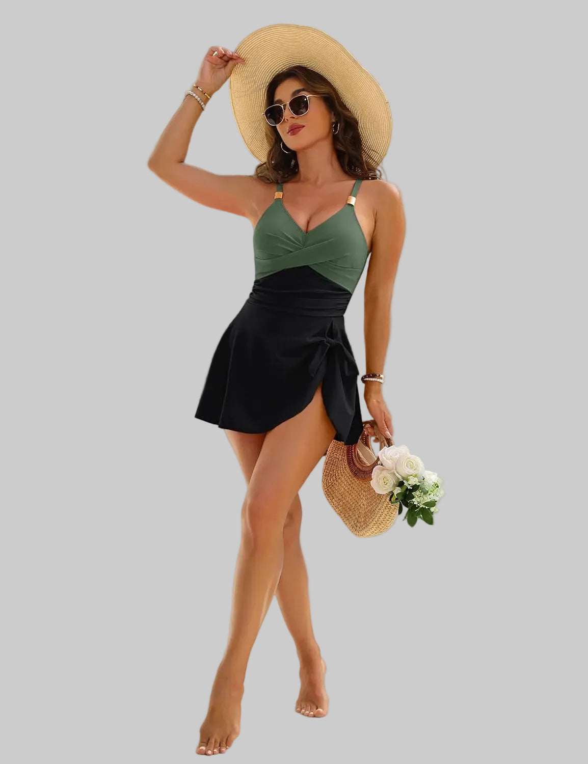 Selina | Traje de Baño Moldeador de Abdomen