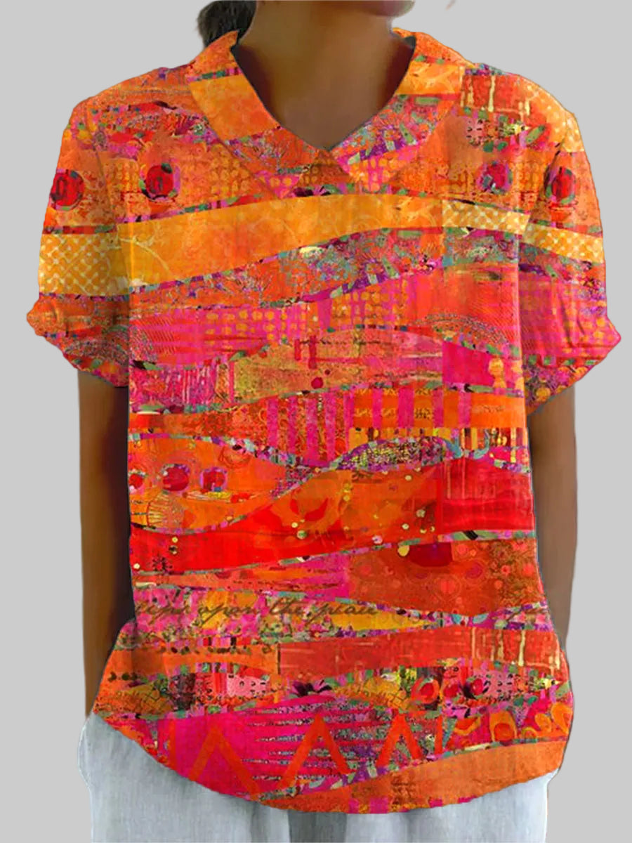 Isla | Camisa Abstracta