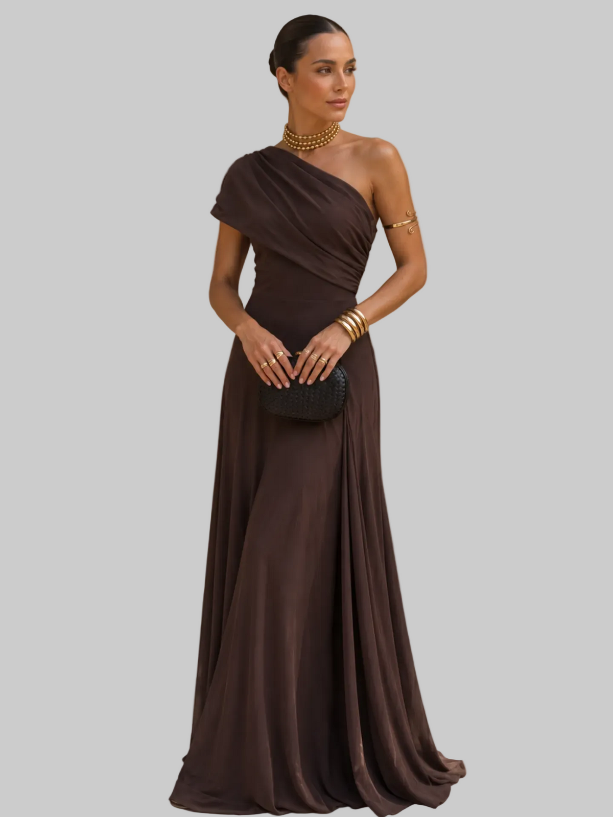 Vestido Toledo en color marrón
