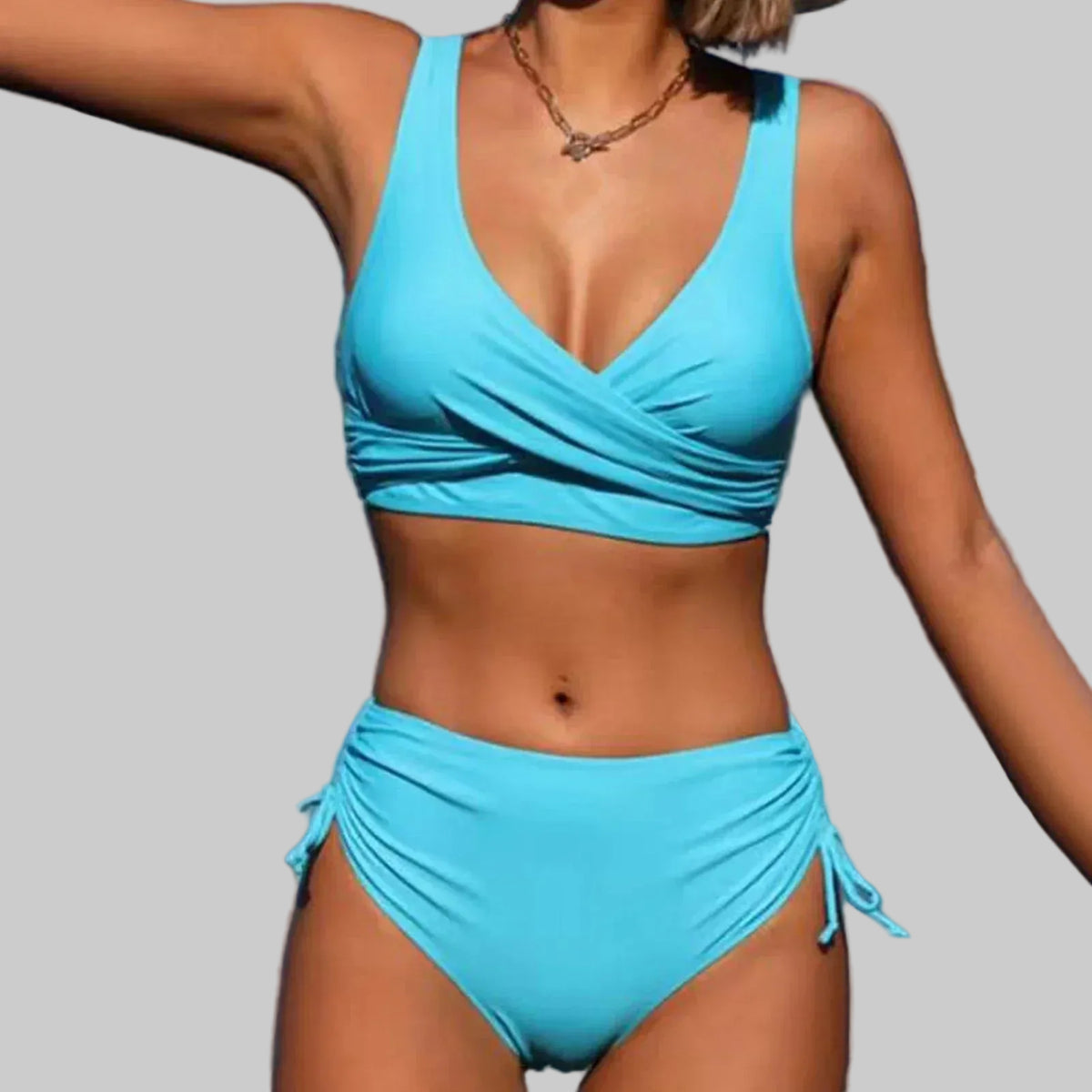 Sarena | Bikini Moldeador de Abdomen con Elegante Escote en V