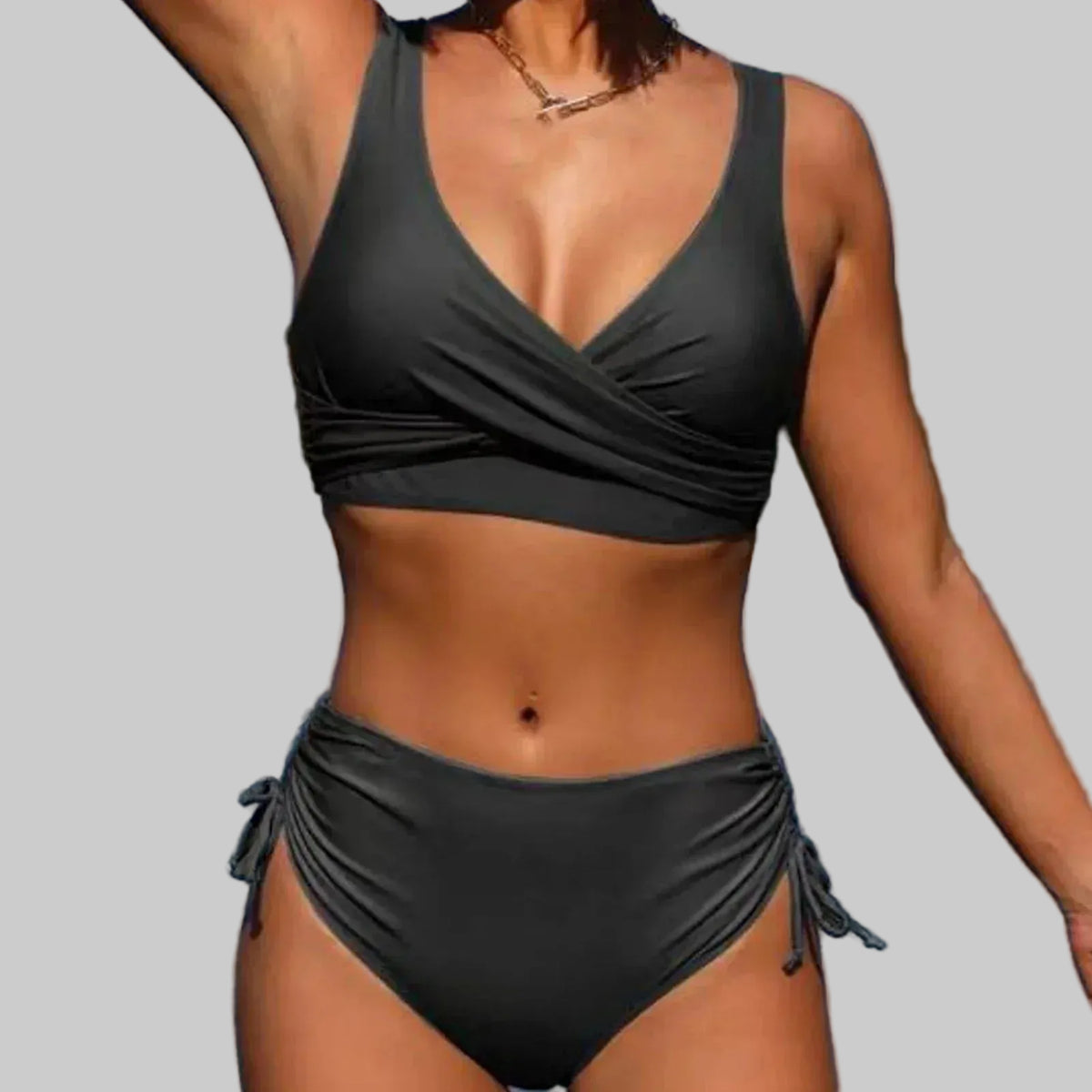 Sarena | Bikini Moldeador de Abdomen con Elegante Escote en V
