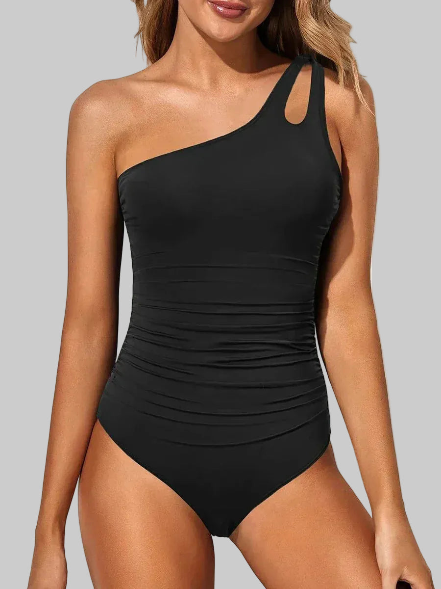 Solaya | Traje de Baño de un Solo Hombro