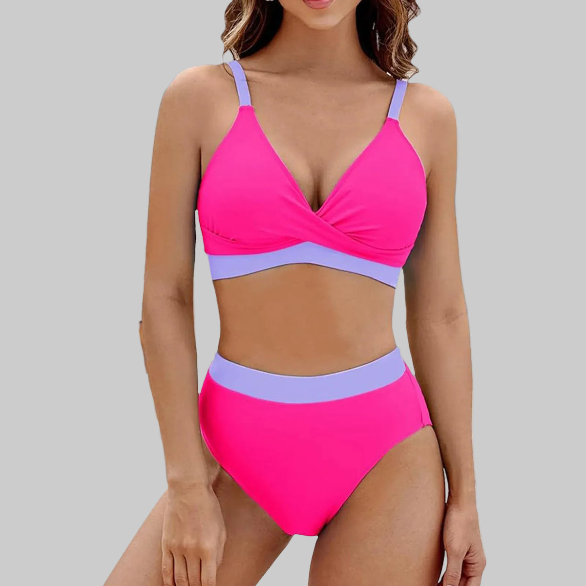 Sarena | Bikini Moldeador de Abdomen con Elegante Escote en V