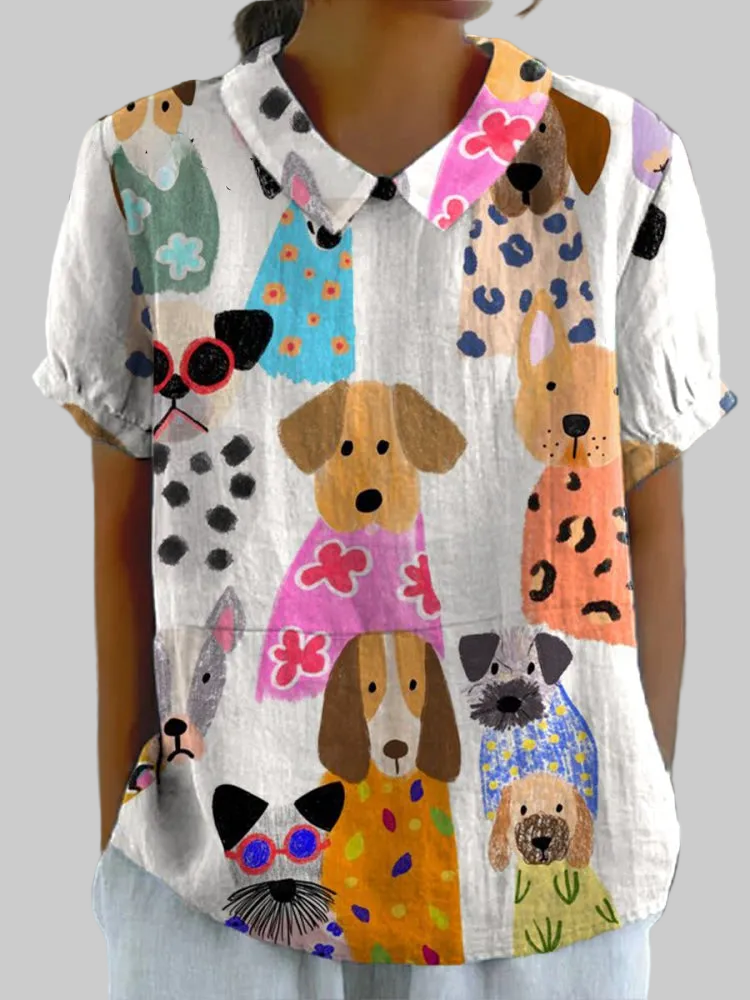 Tilly | Camisa de Perritos