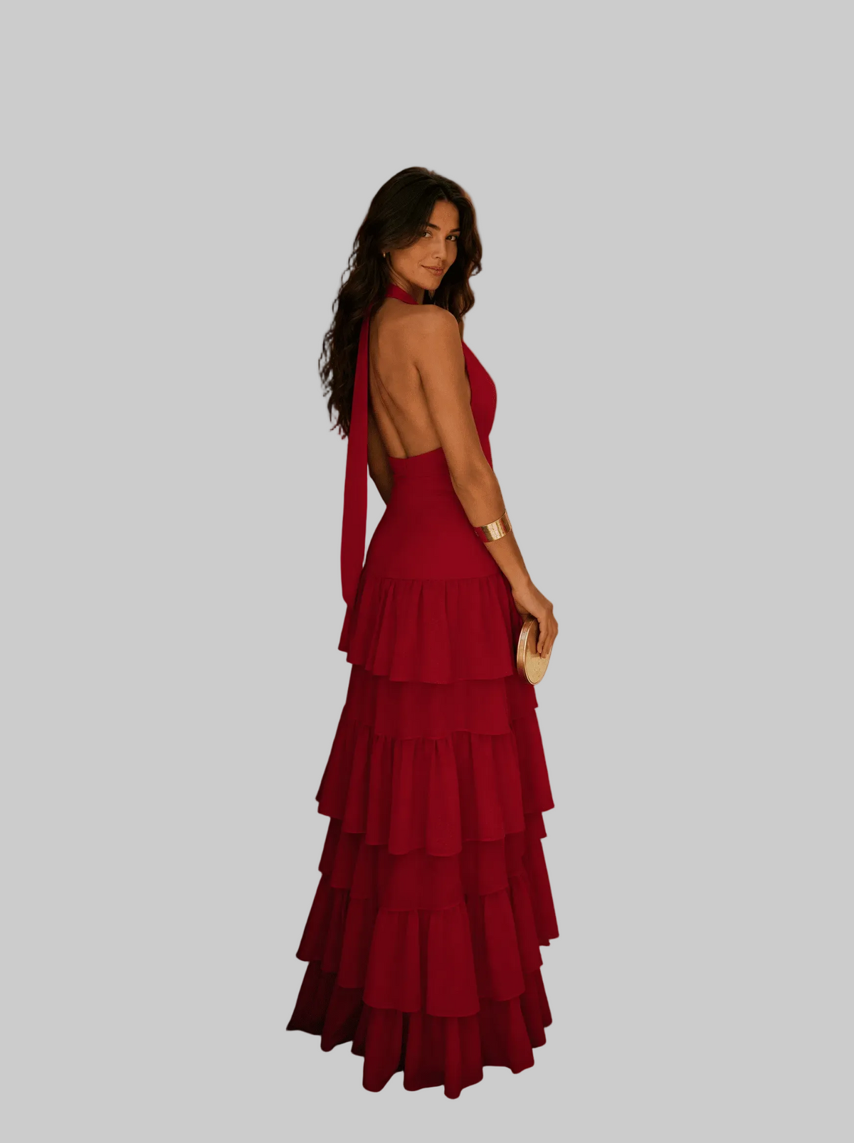 Vestido Manila en rojo